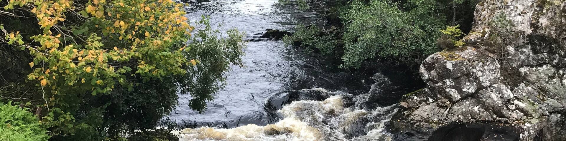 The Falls of Shin, Northern Scotland.
