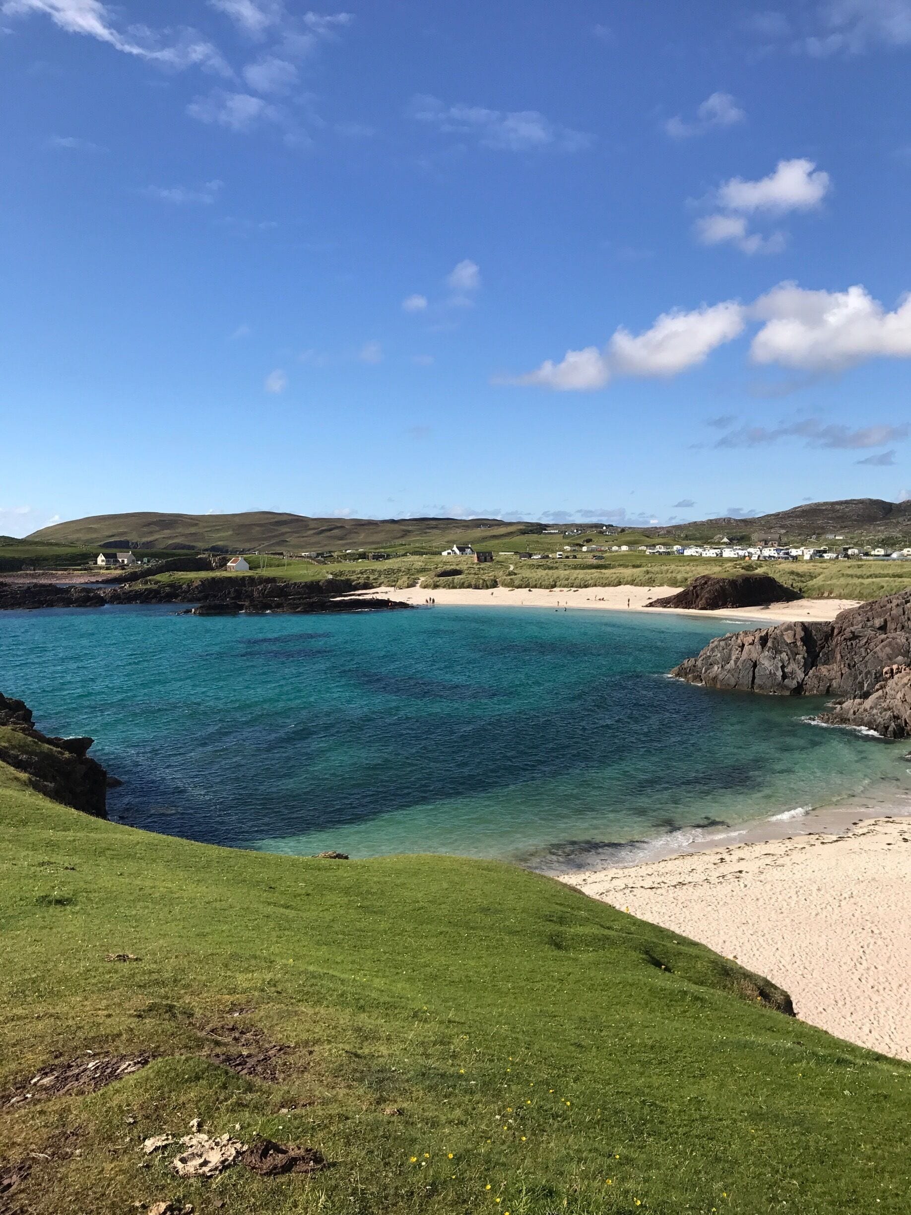 Clachtoll beach. If only Scotland could produce this weather everyday. Amazing spot.