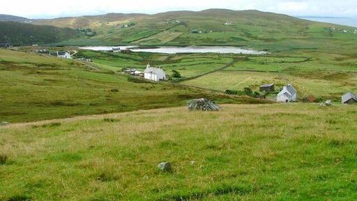 Clashmore. A small hamlet overlooking Loch na Claise. The township was established in the 1870s by the Sutherland Estate as a model village when much emphasis was had into 'improving' barren land. This only lasted ten years or so when the crofters rebelled against the landlords and many cottages were burned.
