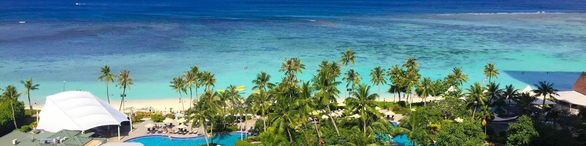 Tumon Bay and Philippine Sea at Hyatt Regency Resort, Guam
#AquaTrove #Beachtips