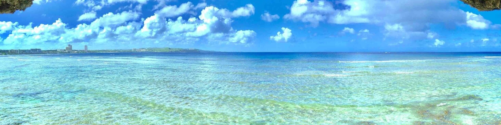 Beautiful clear waters of Tumon Bay, Guam