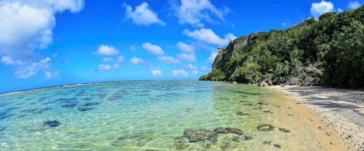 Fai Fai Beach and Tumon Bay in the morning, Tamuning, Guam
#adventure