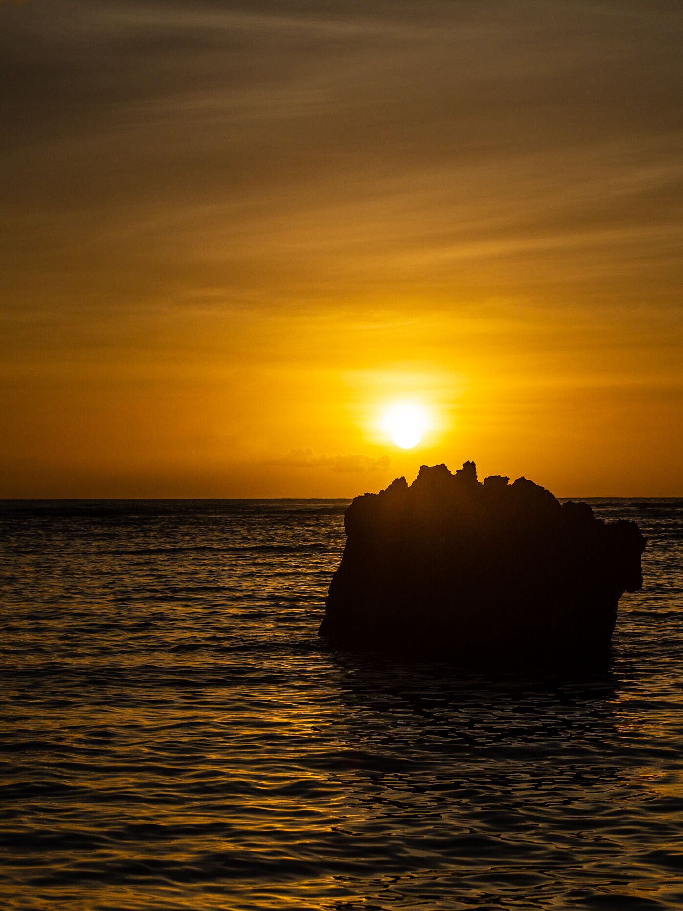 Sunset on the Philippine Sea and Tumon Bay, Guam