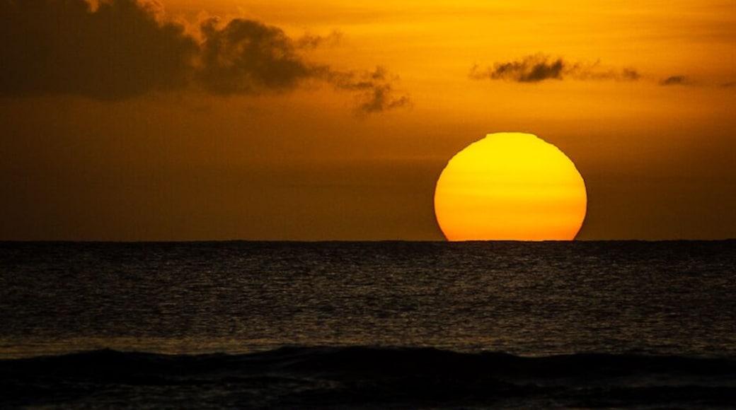 Sunset on the Philippine Sea and Tumon Bay, Guam