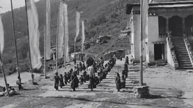 Yangrima School physical training in 1993