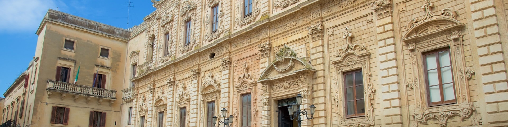 Lecce montrant patrimoine architectural
