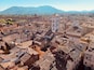 Shot taken from the Torre delle Ore, Lucca, Tuscany