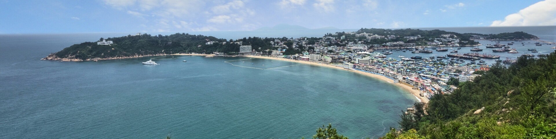 Cheung Chau featuring a coastal town and a bay or harbour