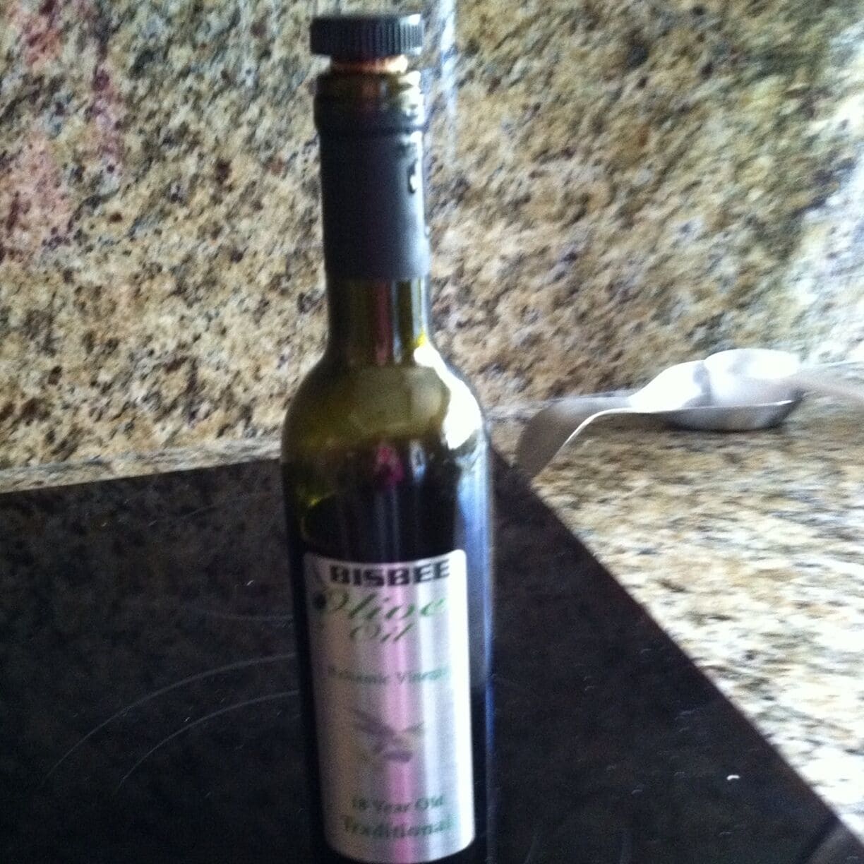 Aged balsamic vinegar from the Bisbre Olive Oil Co. Excellent. 