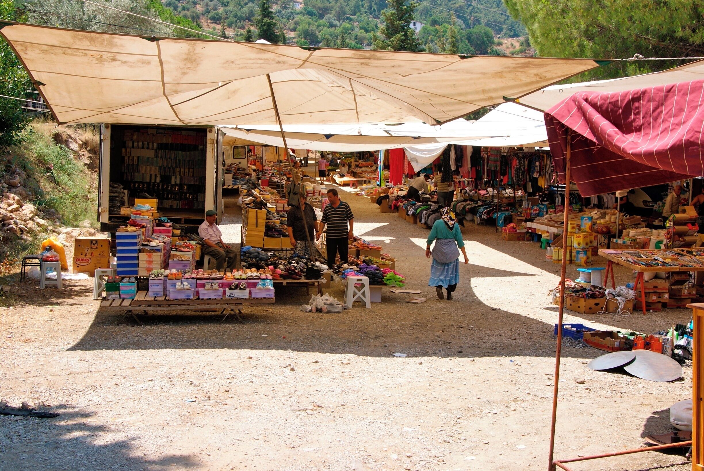 Bayir, Marmaris, Fresh Food Market