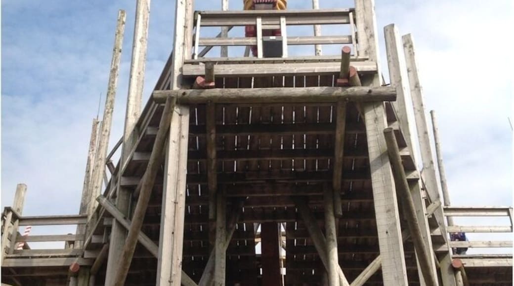 a Dutch lion on the stern of a replica of battleship “De 7 Provinciën” http://www.bataviawerf.nl/startpage.html #therealholland