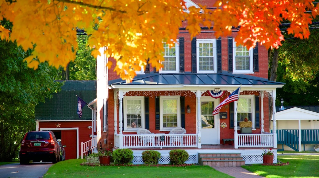 Ludlow showing a house