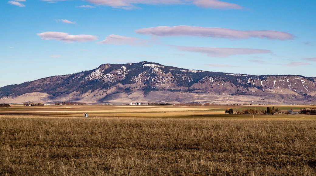 Mt Harris rising above the Grande Ronde Valley in Oregon