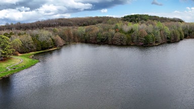 Ferne Clyffe Lake, Ferne Clyffe State Park, Goreville, Illinois