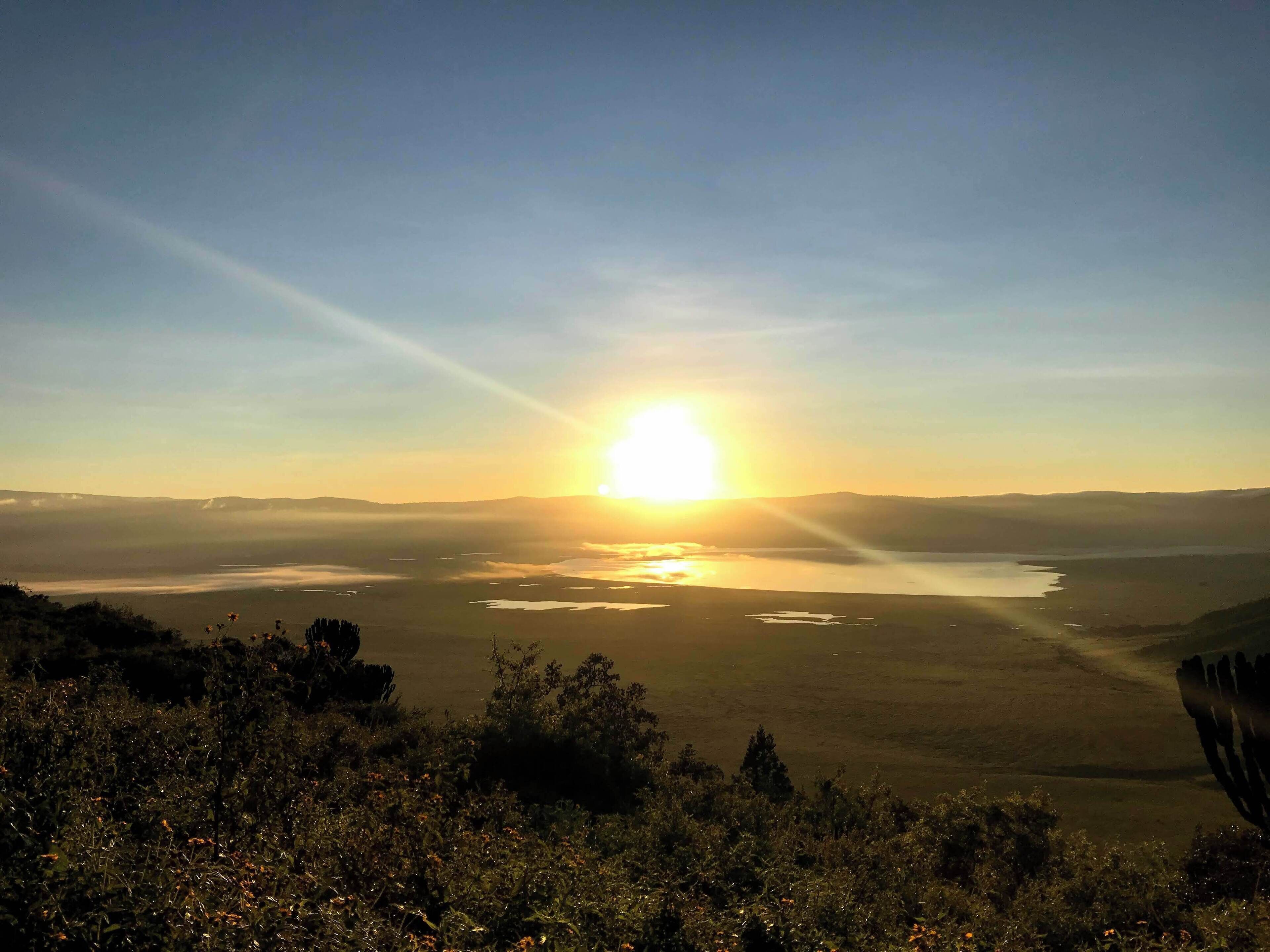 What a place to celebrate the new decade... Bye Bye 2019 and "Jambo" 2020 at the Ngorongoro Crater Rim. 
Getting up at 5 AM on new years day was worth it... Watching the sun come up over the rim of the crater, observing how nature and animals awaken and a new day begins. A once in a lifetime experience

#inthemiddleofnowhere
#LifeAtExpediaGroup
#LifeAtExpedia 