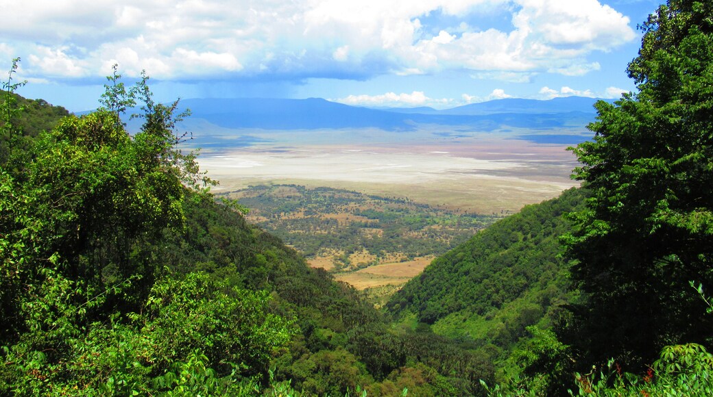 Overlooking Ngorongoro Crater