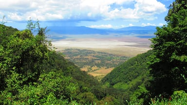 Overlooking Ngorongoro Crater