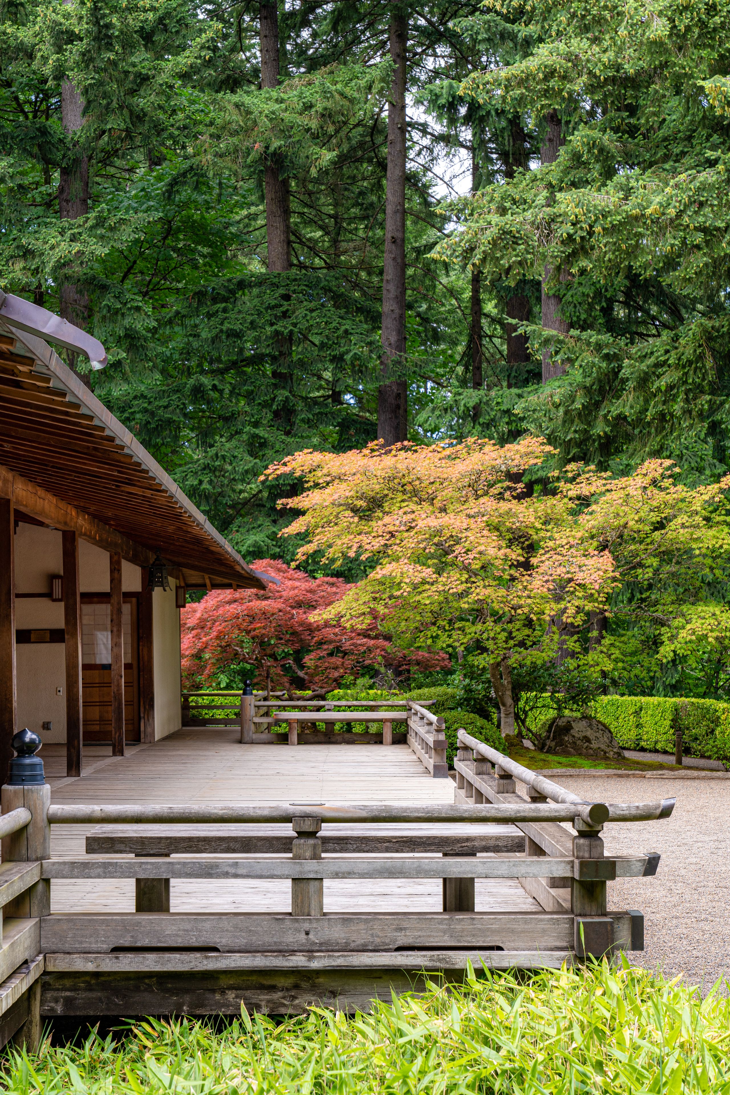 Pavilion at the Portland Japanese Garden