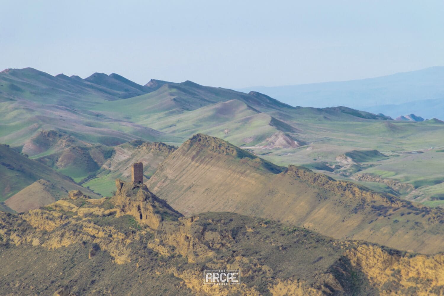 Ancient security post found in the border between Georgia and Azerbaijan, close to the Davit Gareja Monastery.