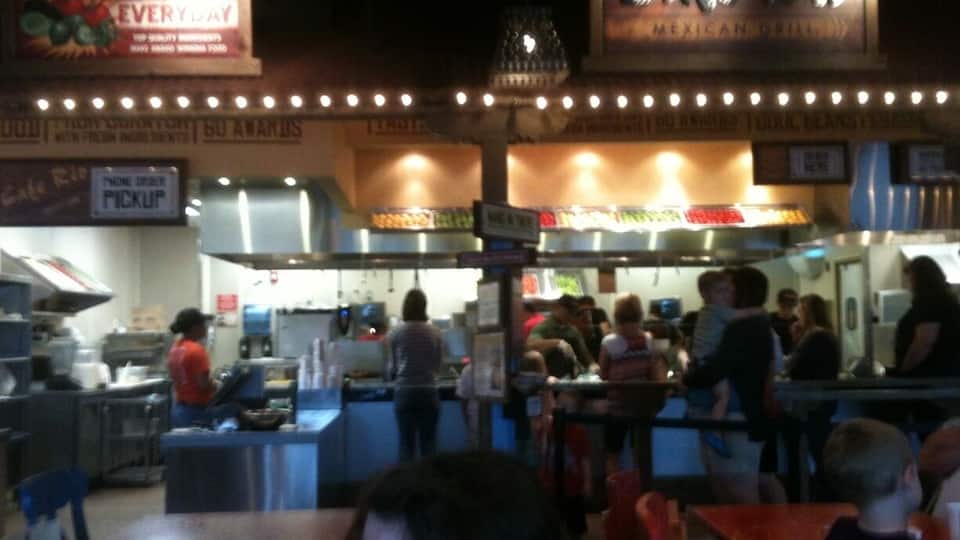 Great Mexican food. A step above the other burrito joints. Try the smothered Burrito.