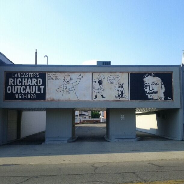 Mural to Richard Outcault.