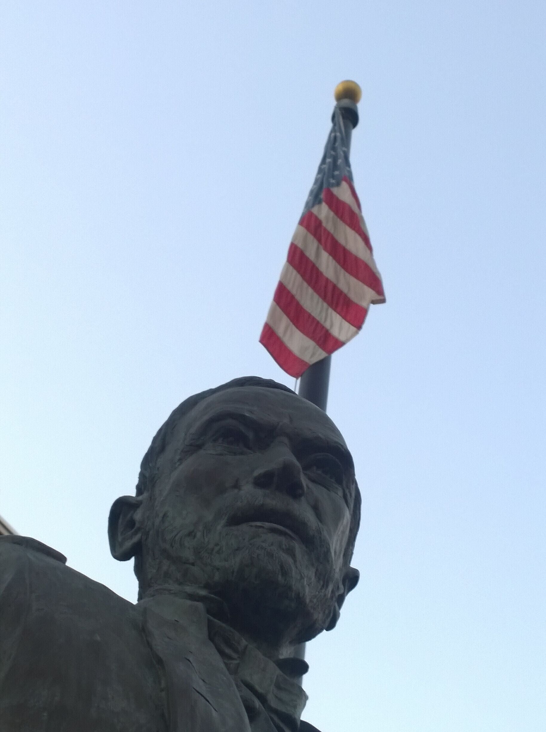 A life size bronze statue of William T. Sherman, Commanding General of the United States Army, was unveiled on July 2, 2000 during Lancaster’s bicentennial celebration.