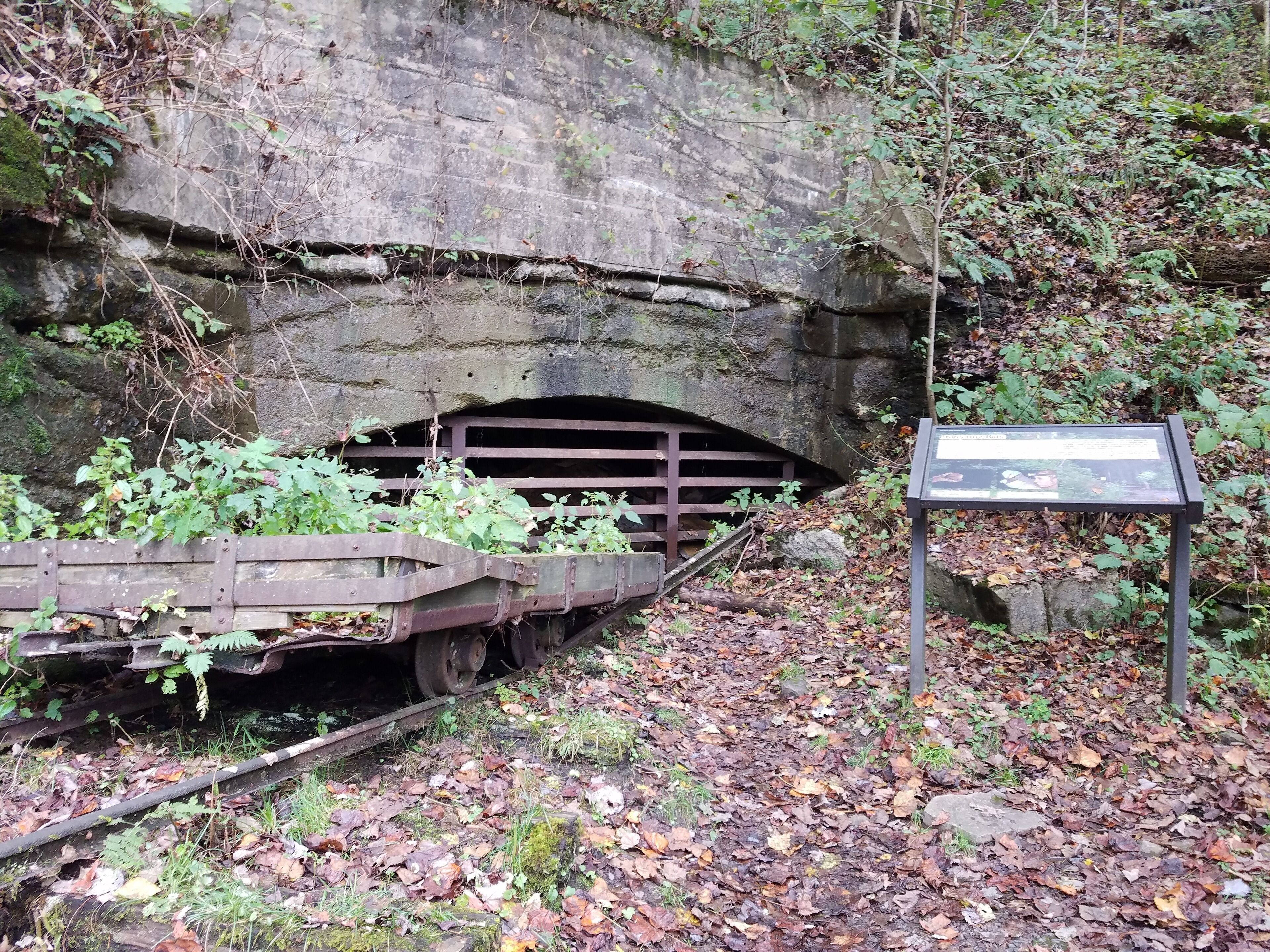 One of the entrances to the Kaymoor Coal Mine. 
