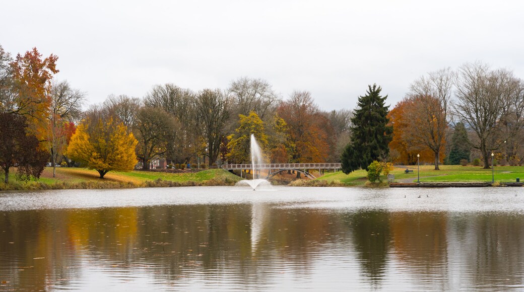 Autumn in Lake Sacajawea Park, Longview, Washington