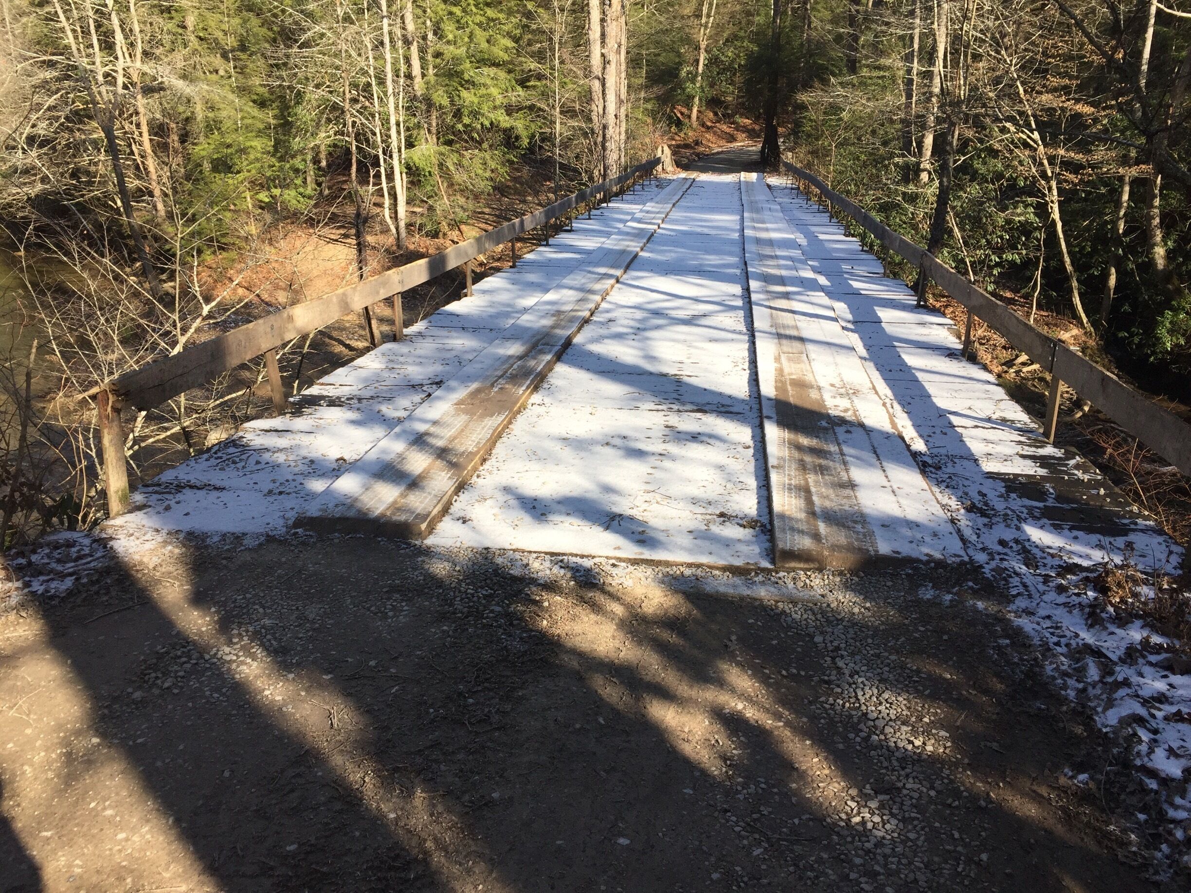 Old wooden bridge on Dog Branch rd. 