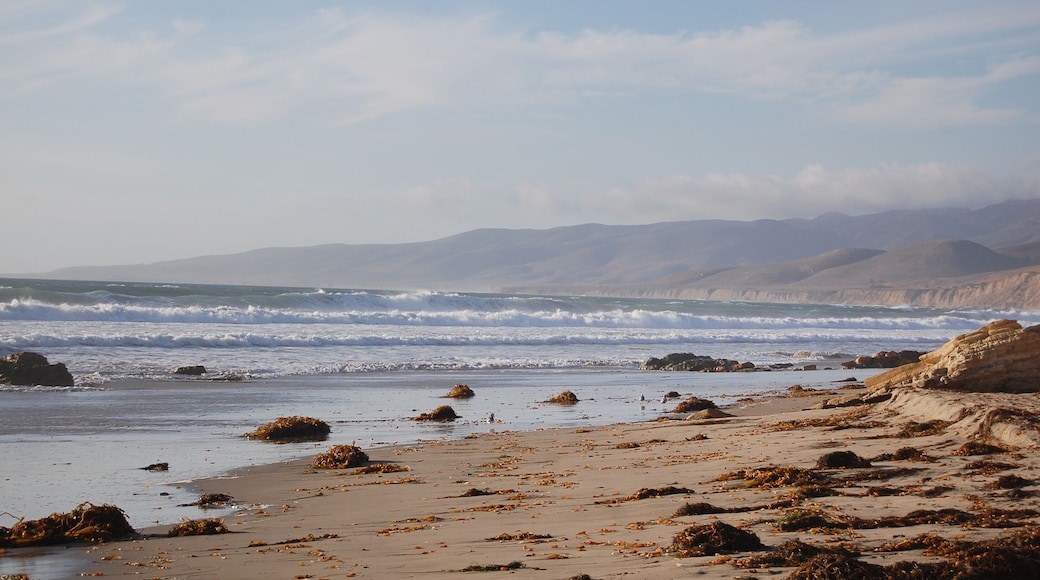 The beautiful scenery of Jalama Beach, in Lompoc, Santa Barbara County, California.