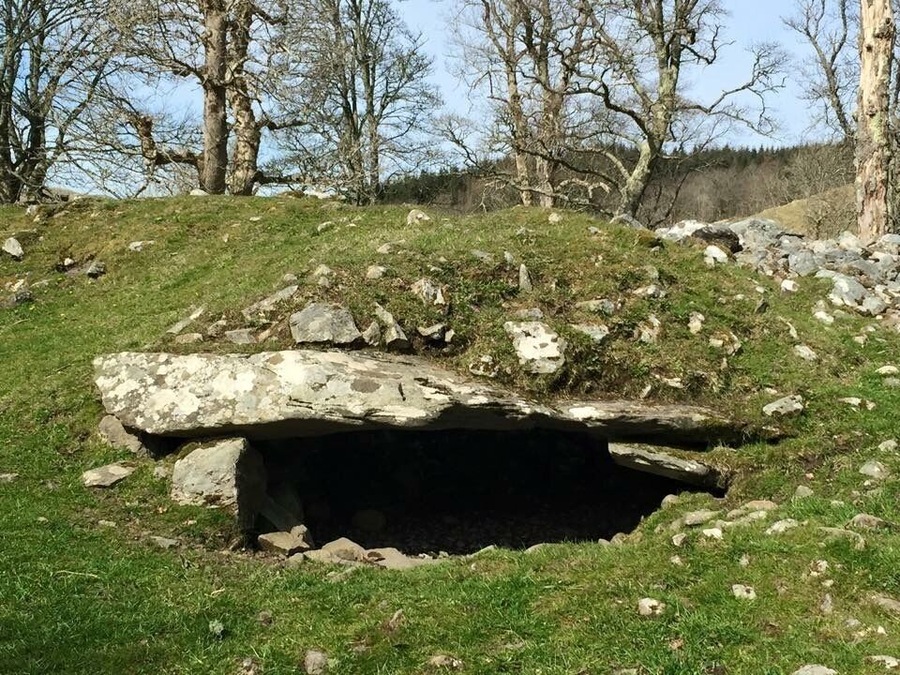 Chambered cairn.