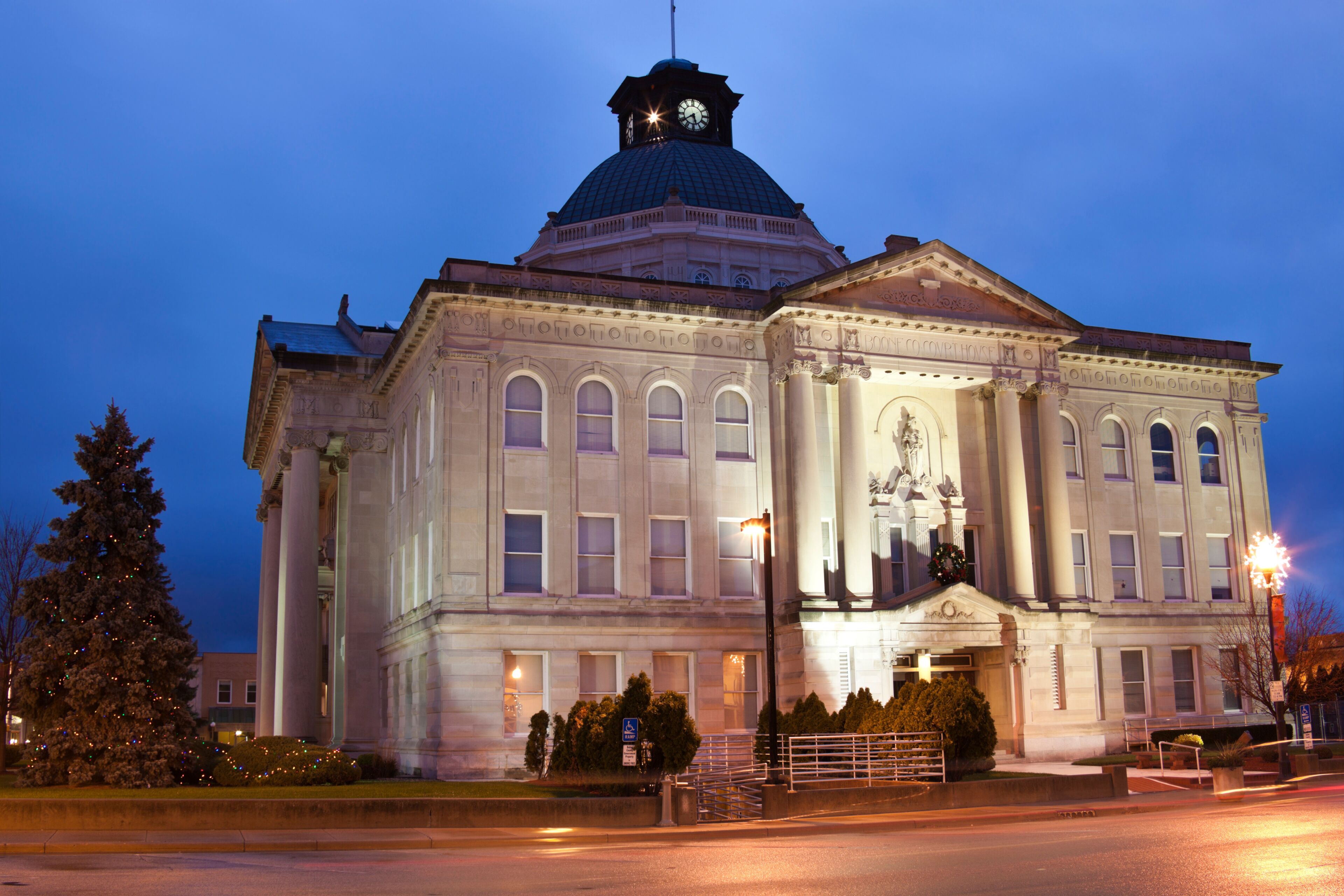 Boone County historic courthouse
