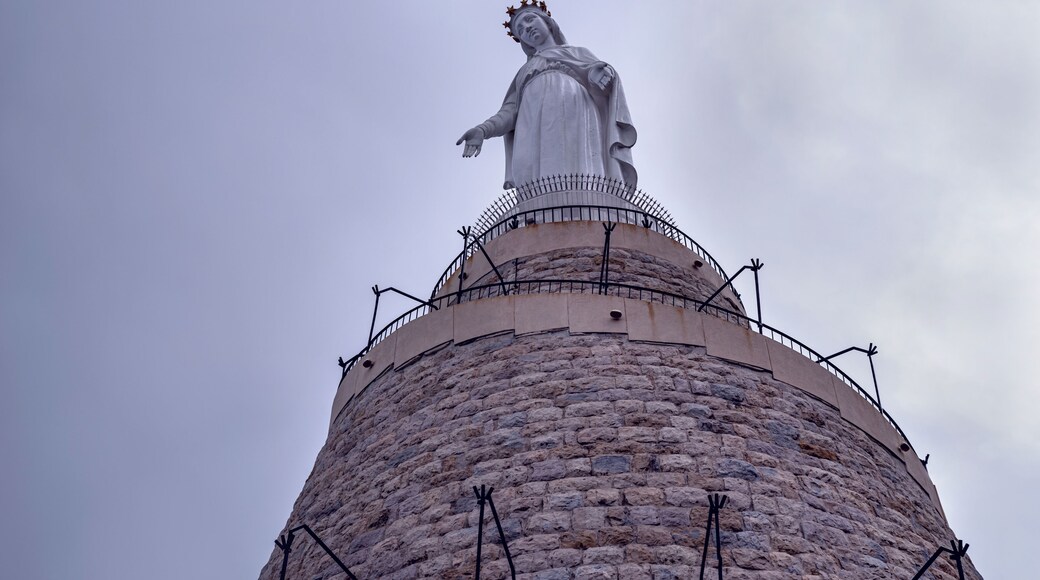 The Shrine of Our Lady of Lebanon is a Marian shrine and a pilgrimage site in Lebanon.