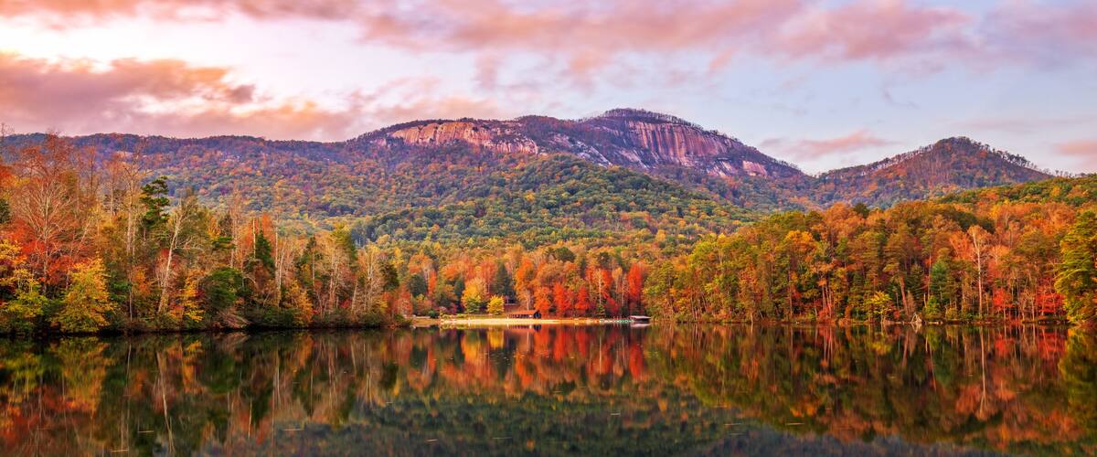 Table Rock Mountain, Pickens, South Carolina, USA