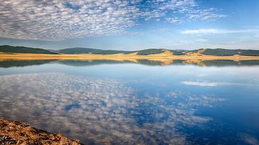 The spectacular shots of Mongolian lakes.