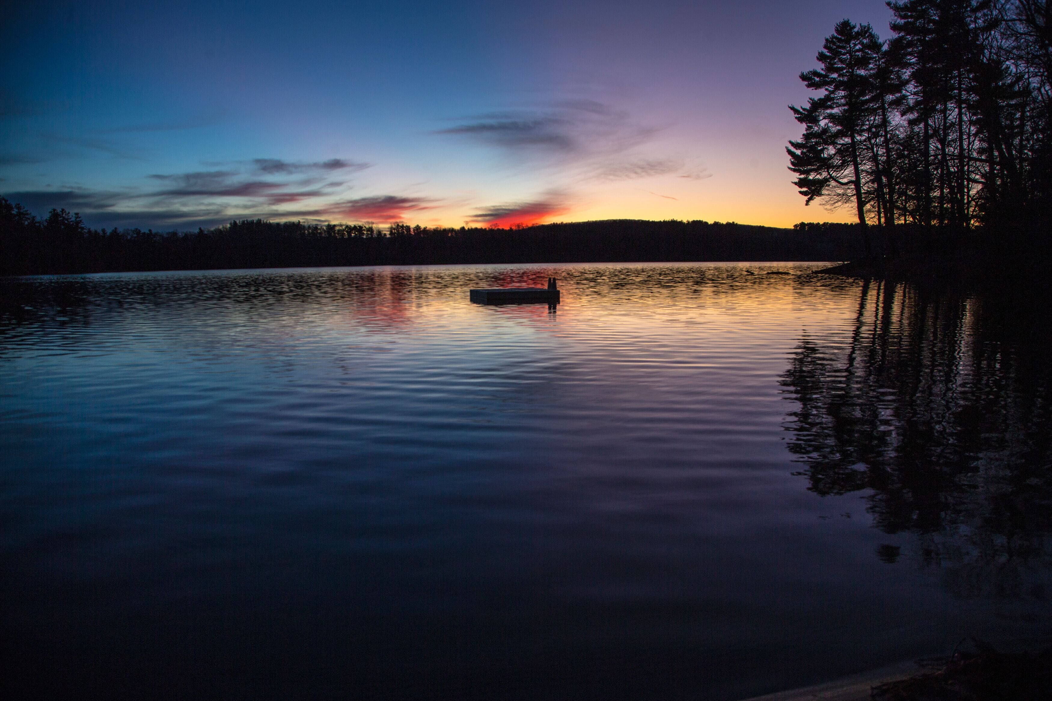 Swimming Platform, Laurel Lake