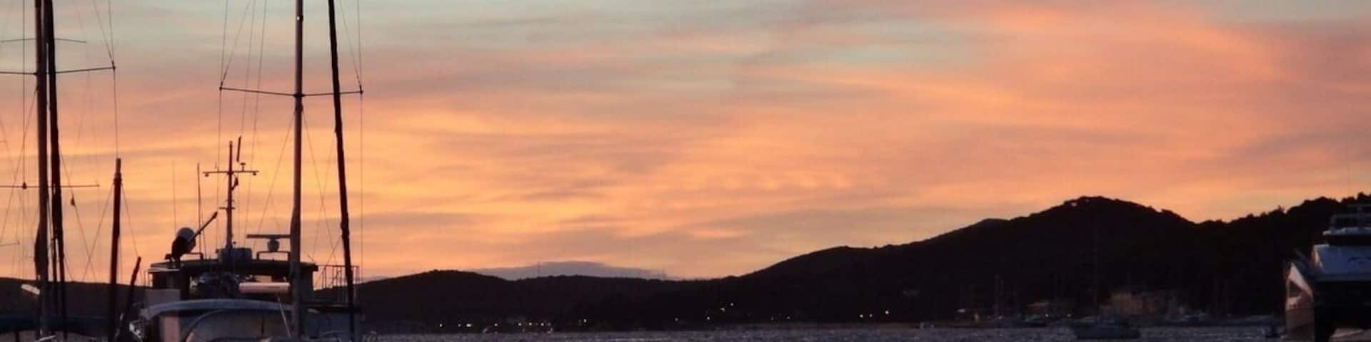 Here we go again, just another stunning sunset on the Dalmatian coast!