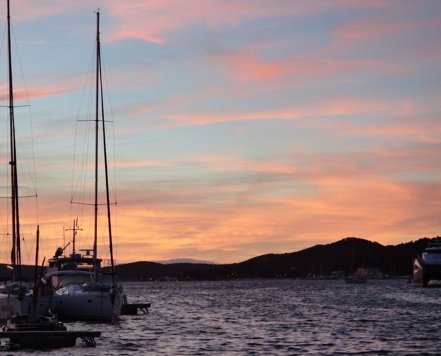 Here we go again, just another stunning sunset on the Dalmatian coast!