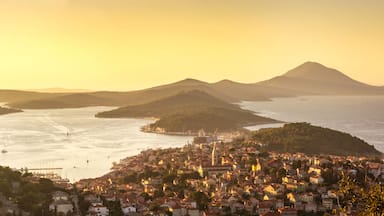 Panoramic view of Mali Losinj, Croatia