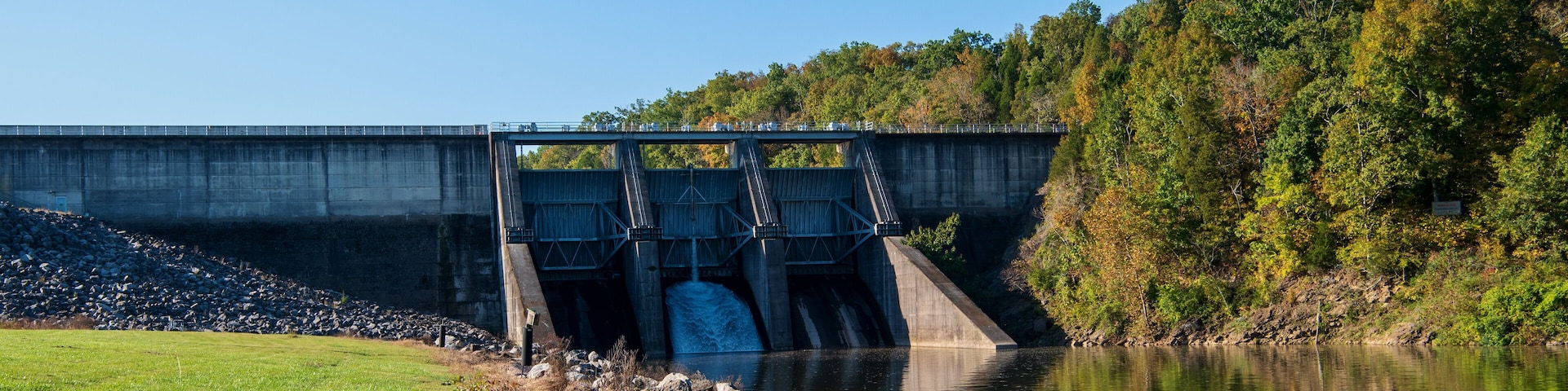Tellico Dam in Lenoir City, Tennessee