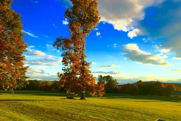 Great resort, right up the street from Tanglewood in the Berkshires. Gorgeous view looking west to New York