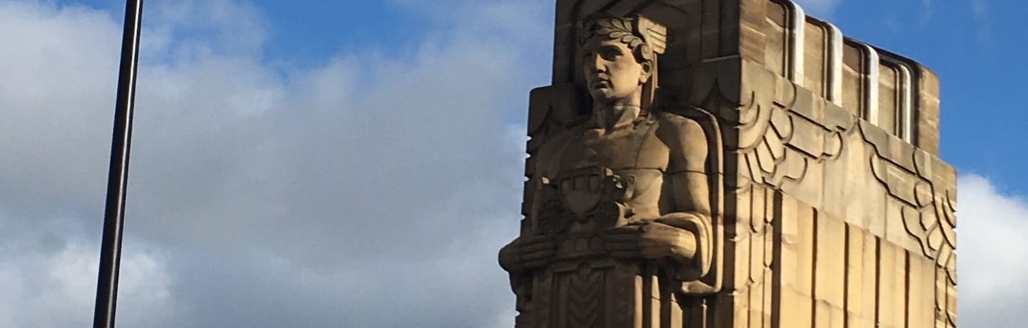 The guardian of the city.