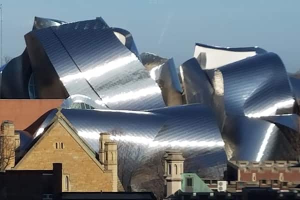 Taken from 8th floor of hotel South of Euclid ave.