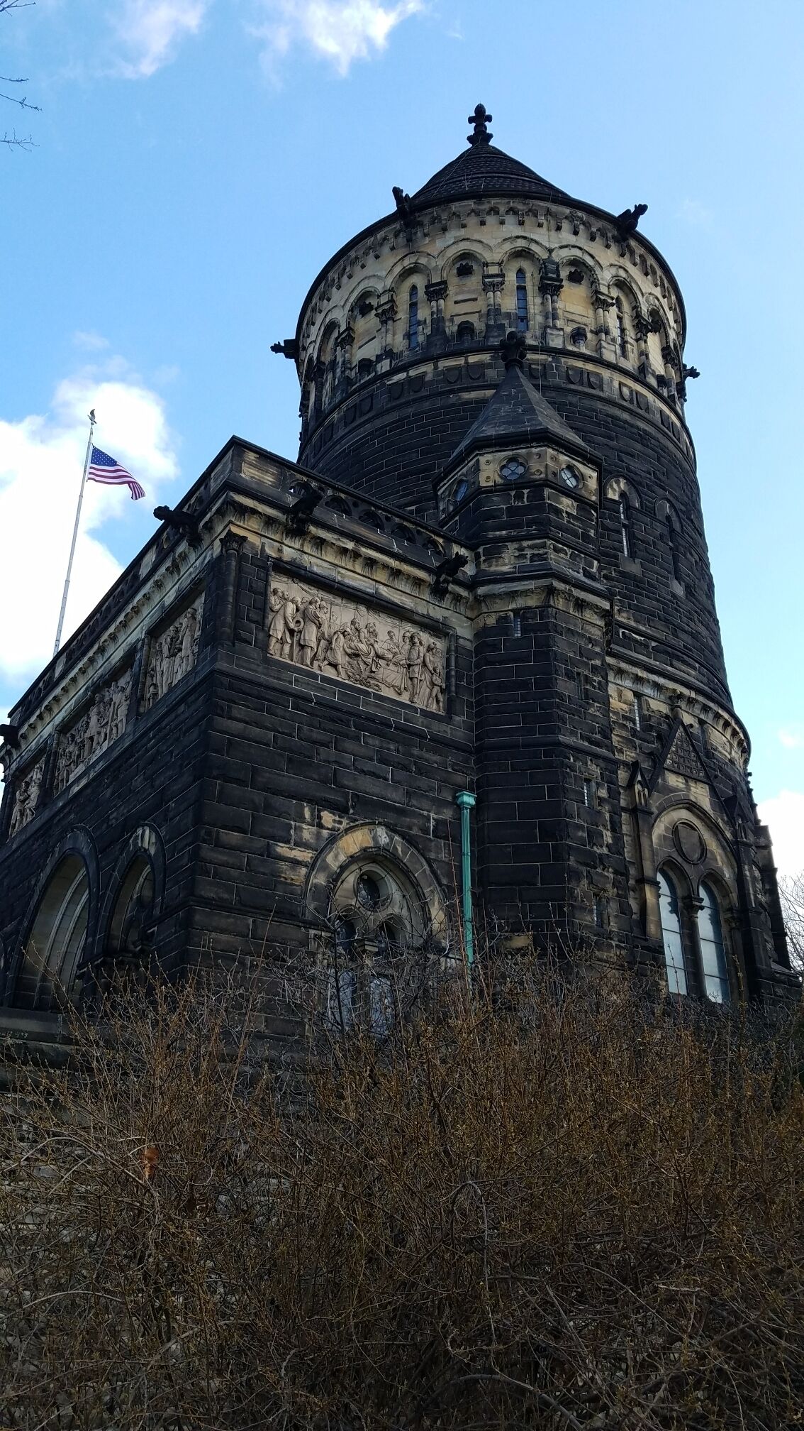 The Garfield Memorial in the Lakeview cemetery. Free to see and tour. GREAT view of the lake and downtown Cleveland from observation deck.