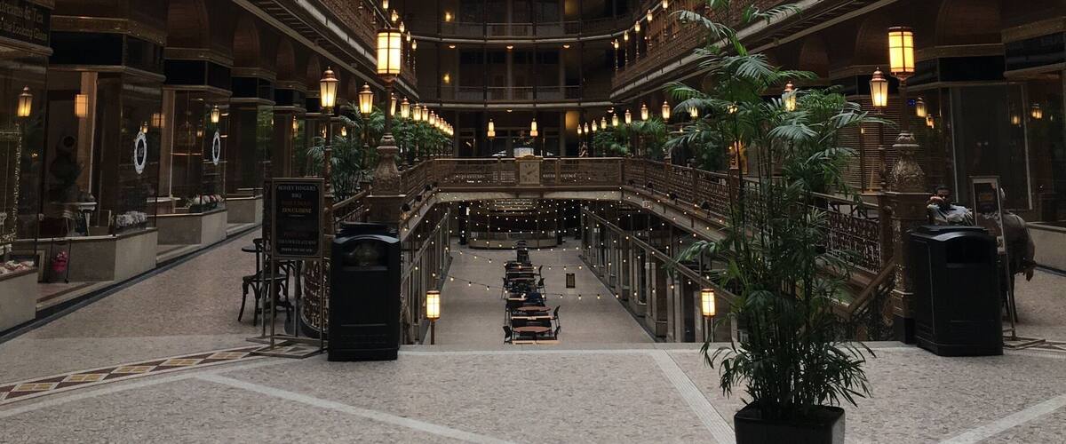 The Arcade is one of the finest in America. Upgrade is happening now.