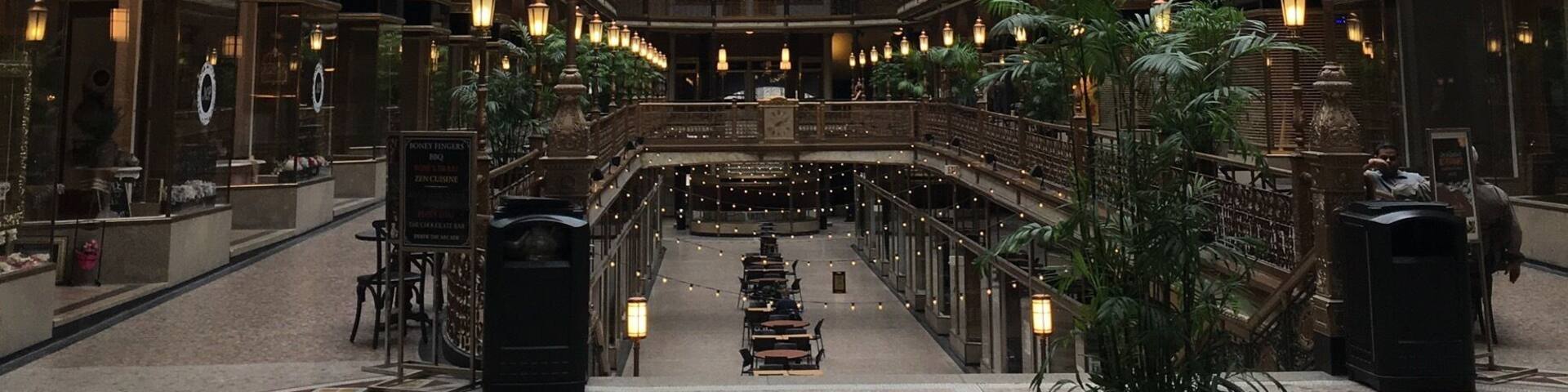 The Arcade is one of the finest in America. Upgrade is happening now.