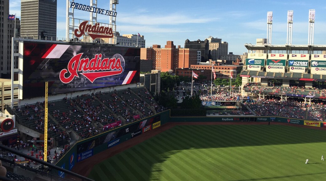 In Cleveland for a weekend. Progressive Field was the 7th baseball stadium I've visited. 23 more to go!