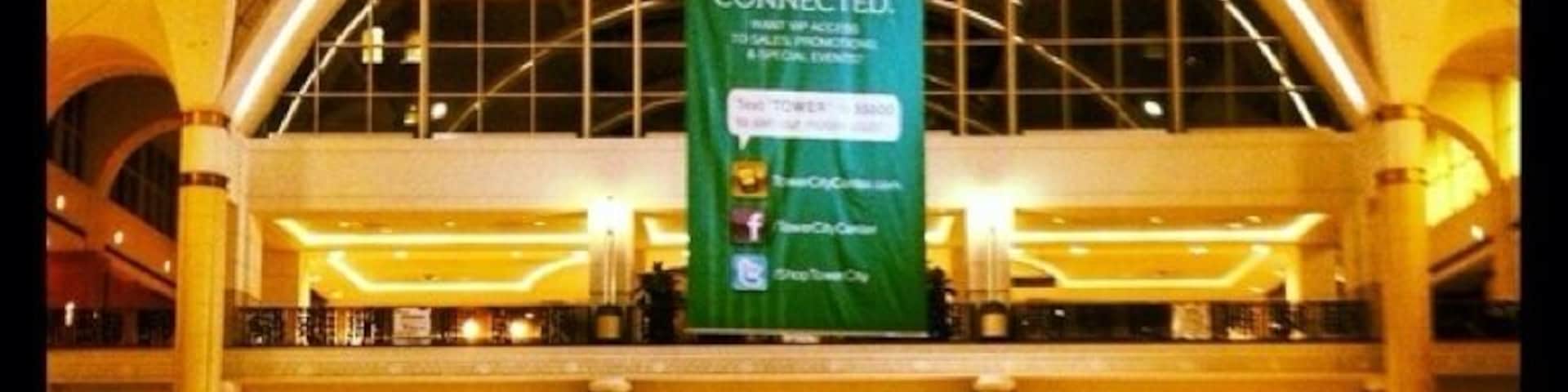 Lobby at Tower City- fountain off