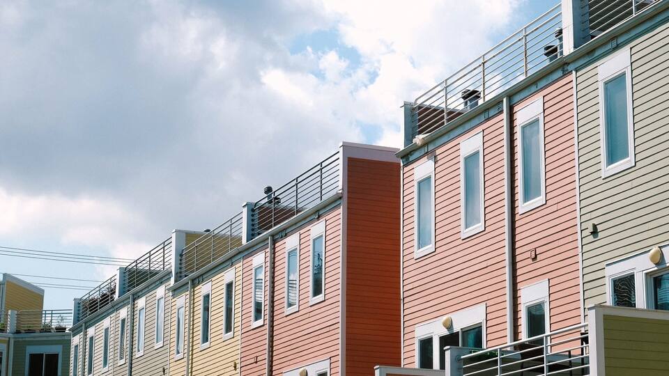 Noticed this colorful condo complex on my way to the beach last year as I took a detour. The next day, I had to go back and photograph this color swatch structure. #Architecture