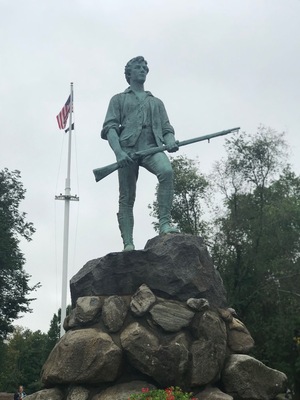 The statue had me wondering what went through the minds of the brave men and women who have fought for our freedom!